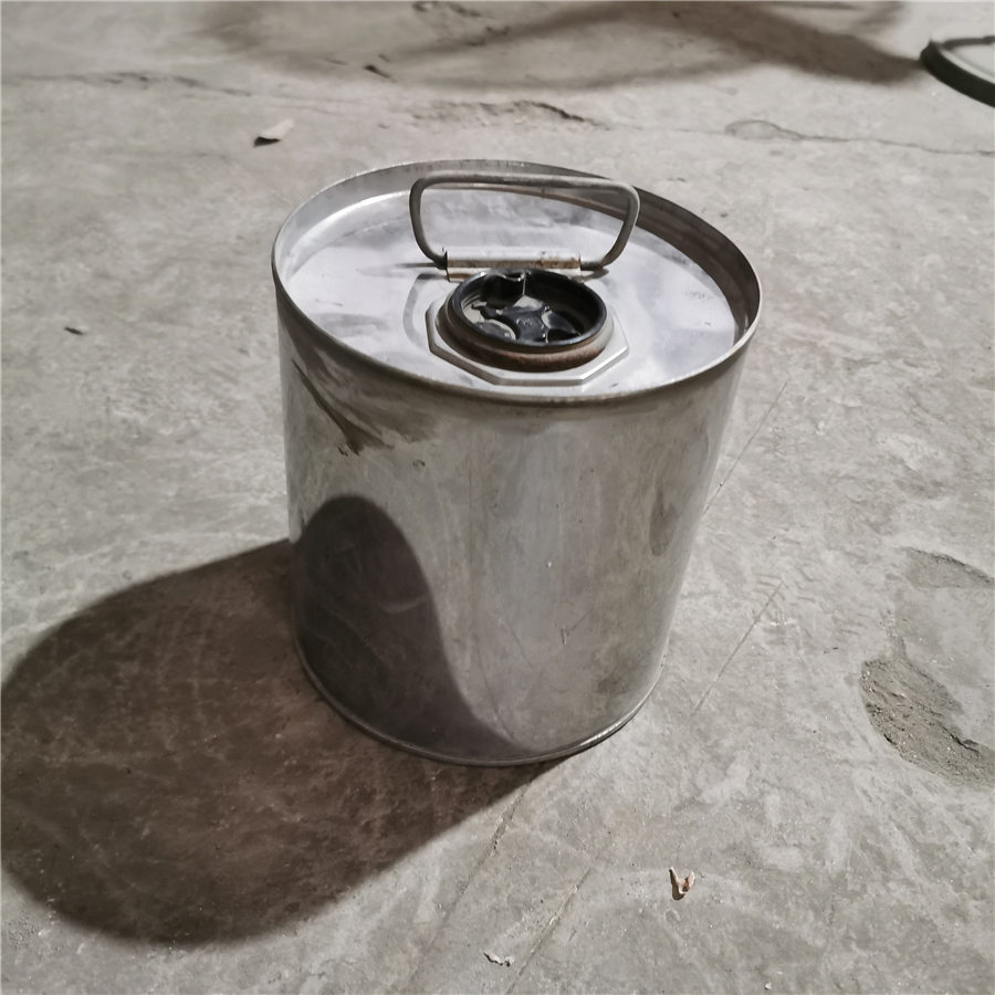 10L Closed-Top Single-Flange Single-Handle Stainless Steel Drum (5)