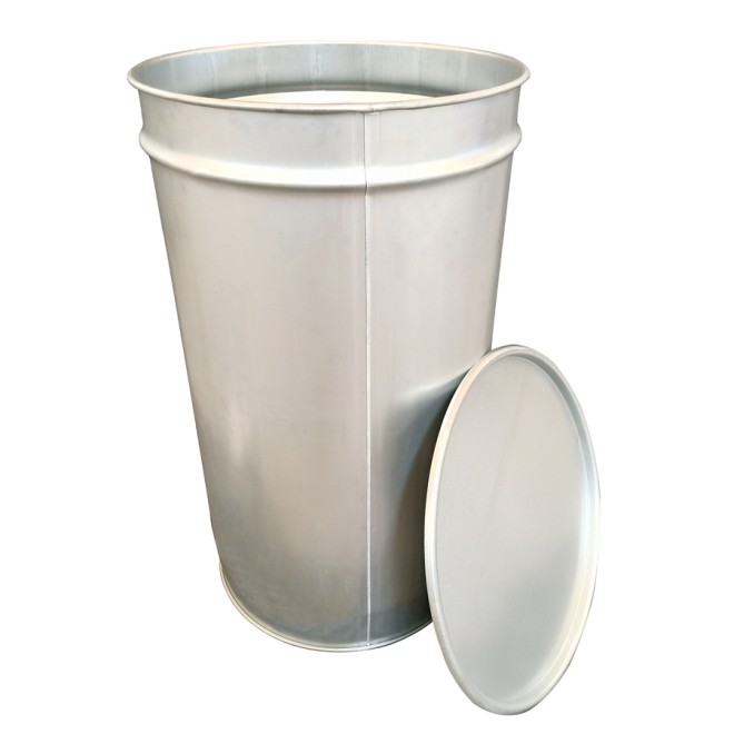 200-230L Galvanised Conical Steel Drum