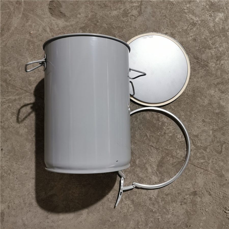 20L Collapsible-Bottom Open-Top Hot Melt Adhesive Drum (With Handles) (6)