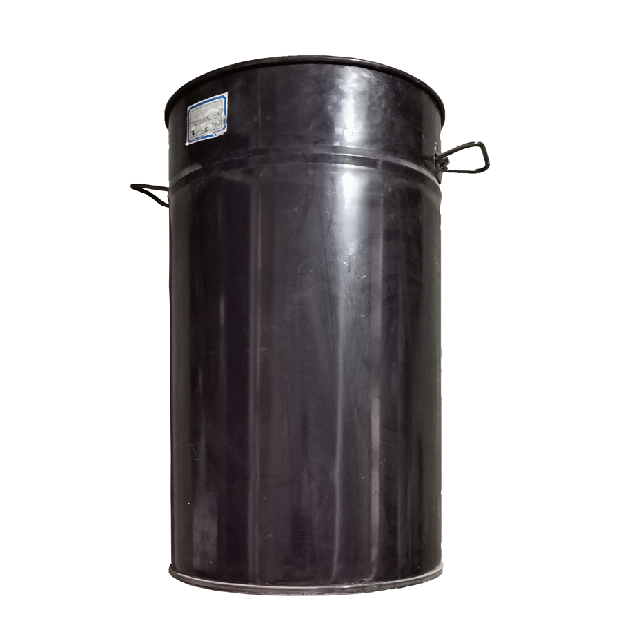 60L Black Sealed Open-Top Drum with Q235b Cold-Rolled Carbon Steel Band and Handles (1).jpg