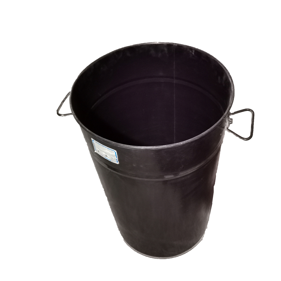 60L Black Sealed Open-Top Drum with Q235b Cold-Rolled Carbon Steel Band and Handles (3)