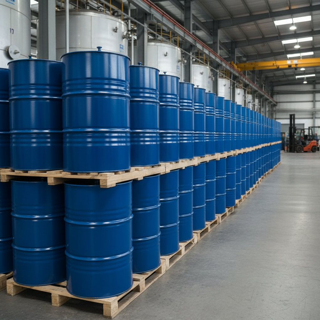 Closed Head Steel Drum For Petroleum Refineries And Lubricant Oil Blending Plants