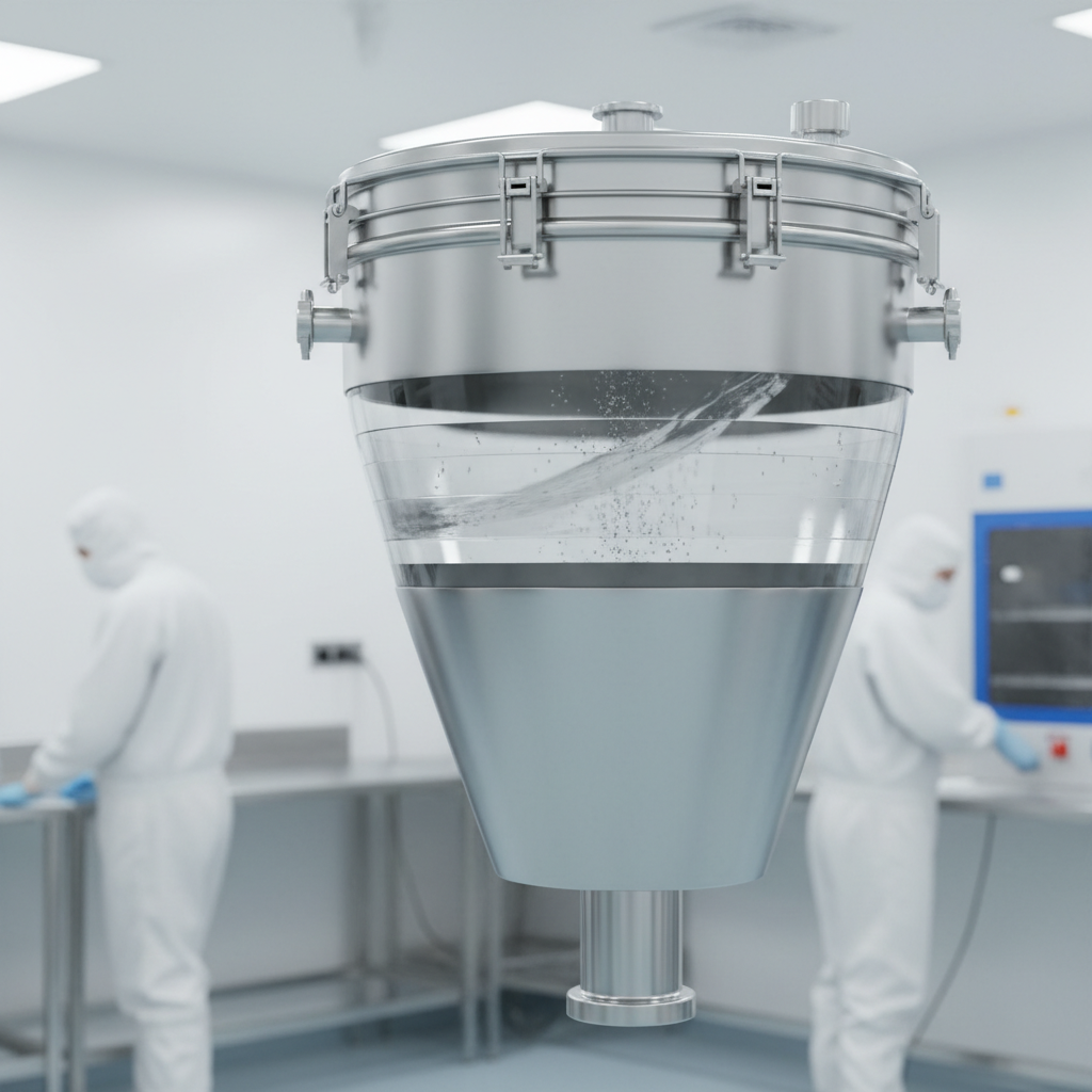 Adhesive Conical Drum For Pharmaceutical Companies Handling Sterile Liquid Ingredients