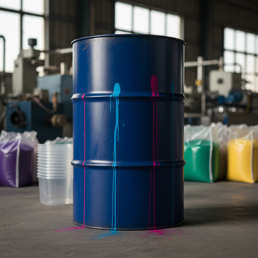 Fuel Drum For Printing Ink Manufacturers And Industrial Dye Suppliers