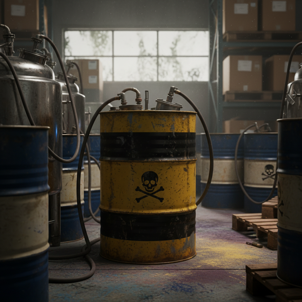 Hazardous Fuel Drum For Printing Ink Manufacturers And Industrial Dye Suppliers
