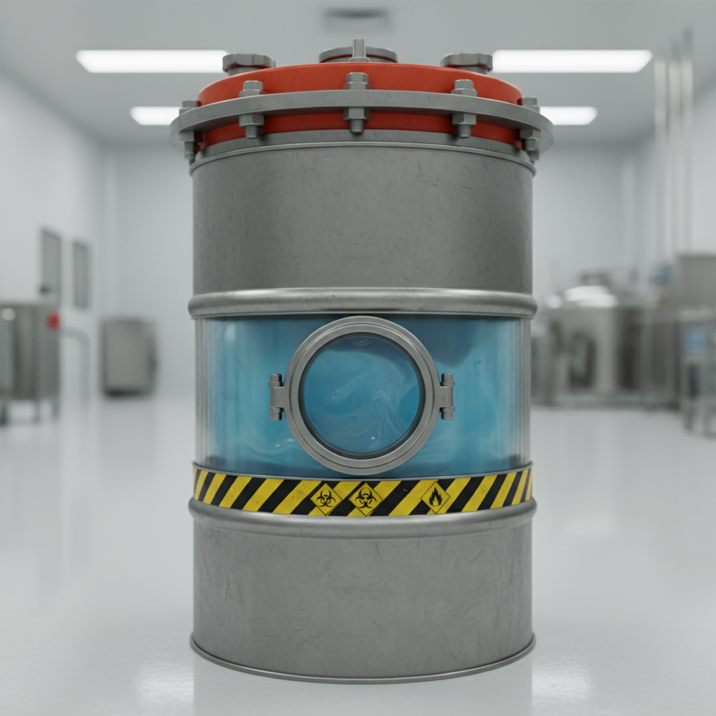 Hazardous Fuel Drum For Pharmaceutical Companies Handling Sterile Liquid Ingredients