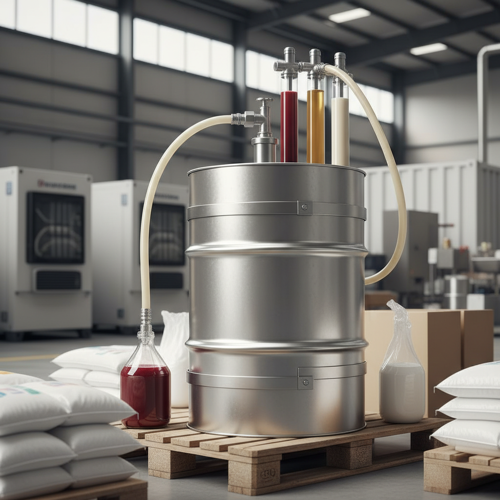 Fuel Drum For Bulk Food Ingredient Suppliers And Juice Concentrate Exporters