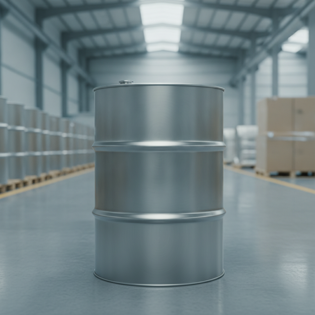 Closed Head Steel Drum For Bulk Food Ingredient Suppliers And Juice Concentrate Exporters