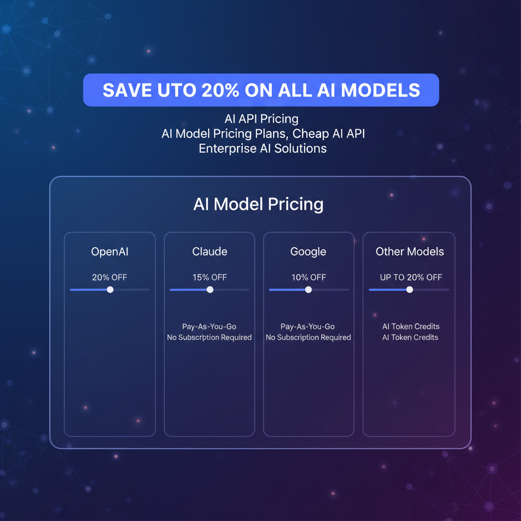 All AI Models Pricing