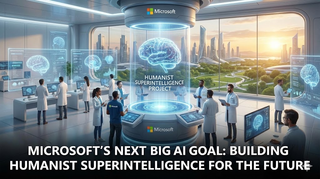 微软下一个重大人工智能目标是为未来构建人本主义超级智能