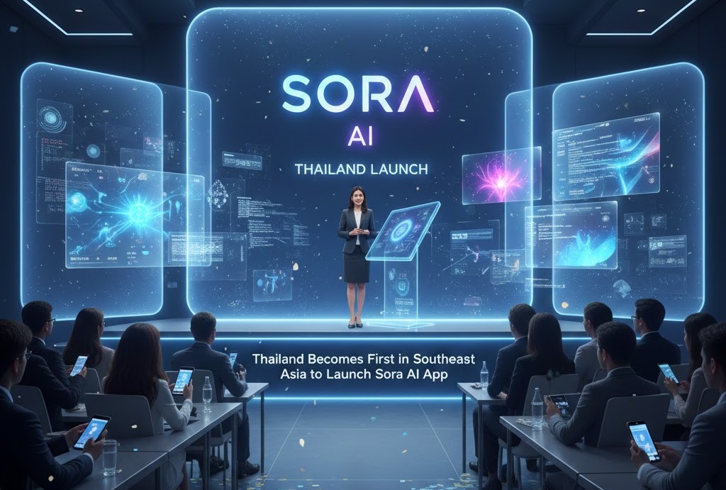 泰国成为东南亚首个推出Sora AI应用程序的国家