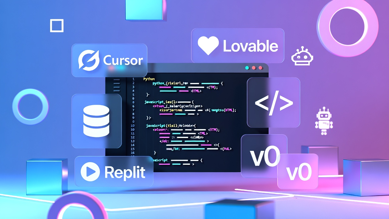 Vibe Coding 2026: Cursor vs Lovable vs Replit vs v0 – Ultimate Tool Comparison
