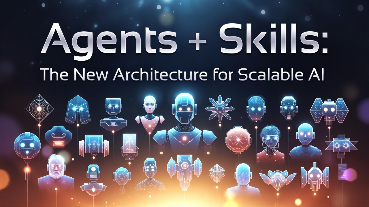 Agents + Skills: The New Architecture for Scalable AI