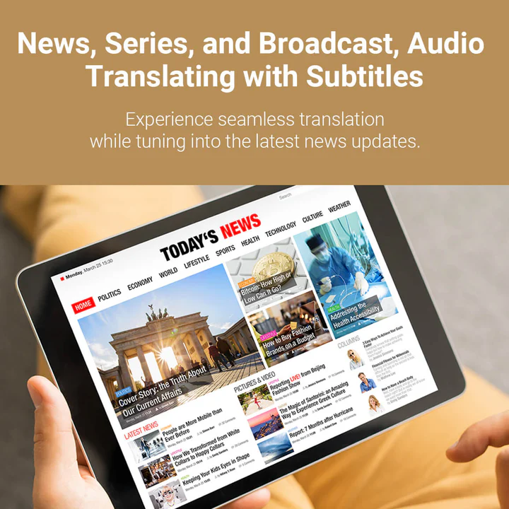 W4 Pro KI-Dolmetscher-Ohrhörer