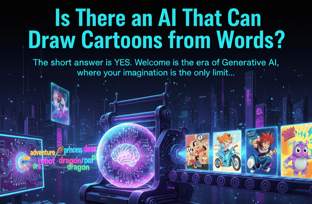 The 4 Best AI Tools That Draw Cartoons From Words (2026 Review)