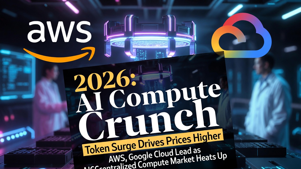 The 2026 AI Compute Crunch: Why Exploding Token Consumption Is Forcing AWS, Google Cloud, and Others to Raise Prices