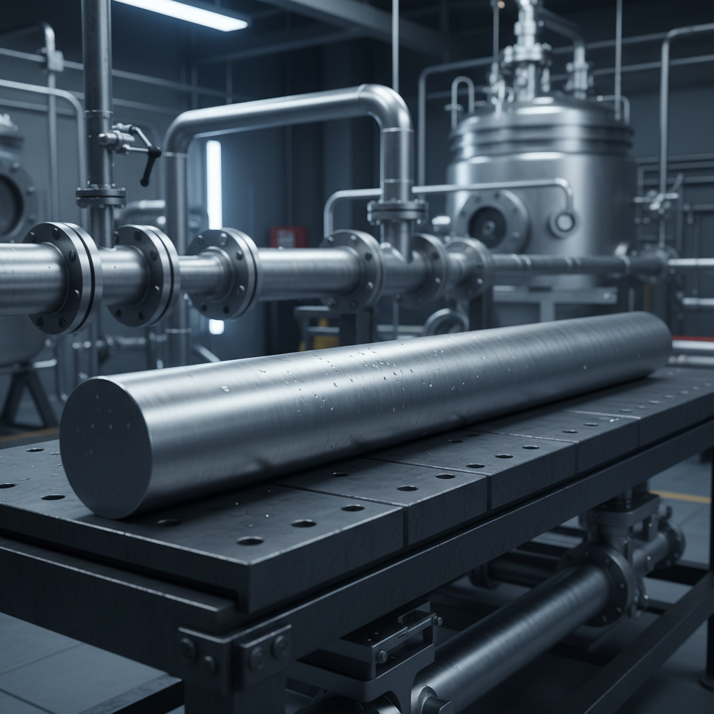 Titanium Bar For Corrosion-resistant Piping Systems
