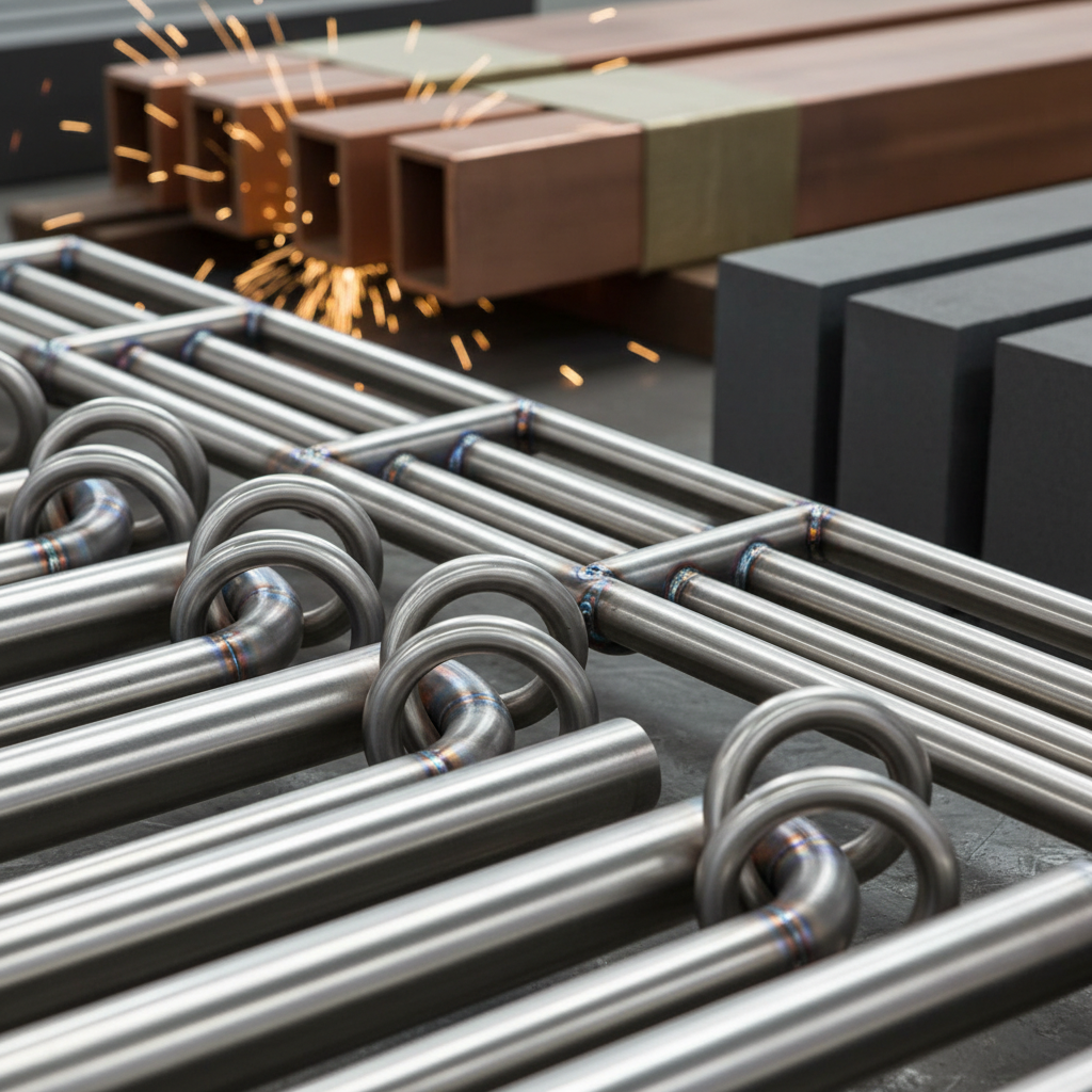 Titanium Welding Tube For Industrial Conductive Bar And Cathode Systems