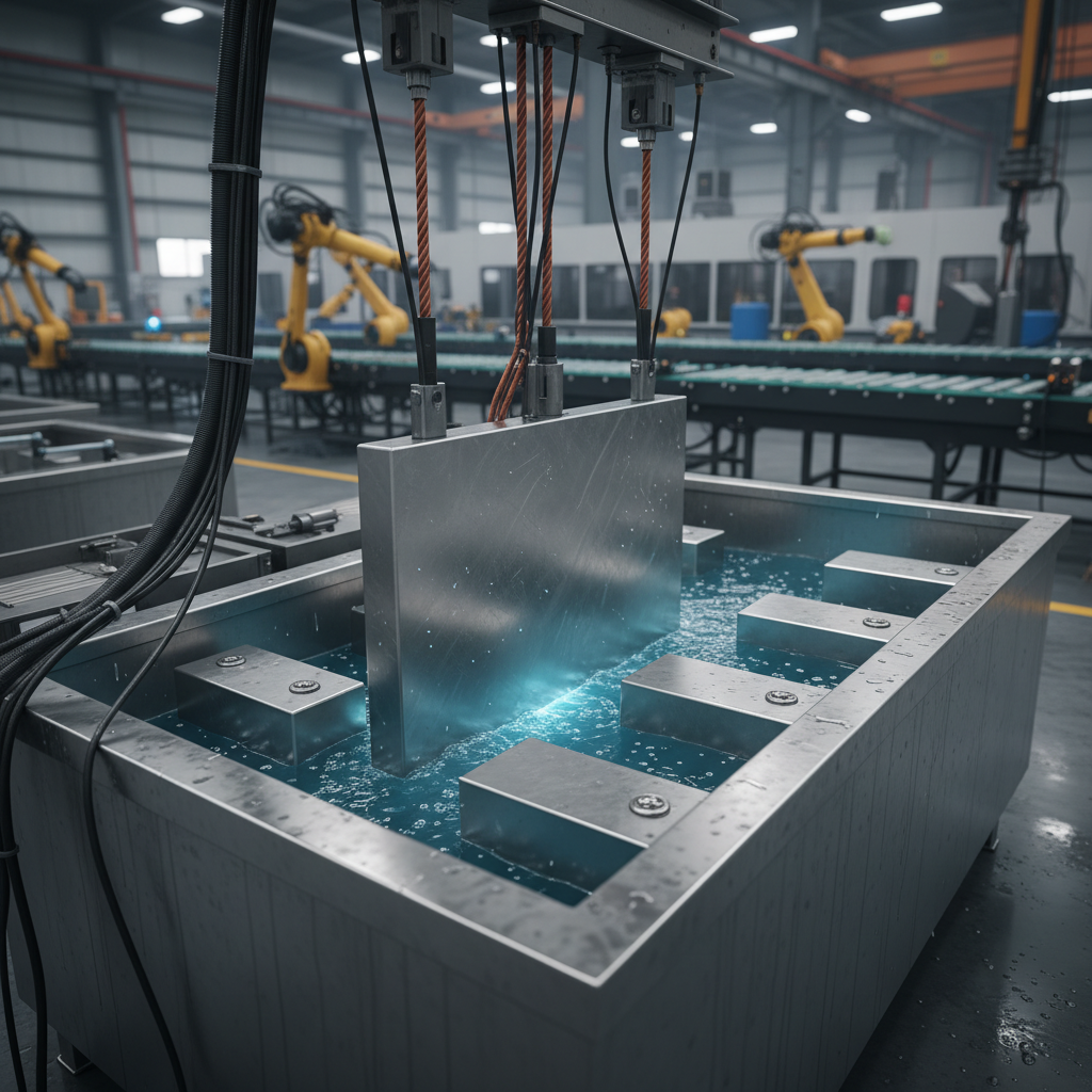 Titanium Cathode For Electroplating Production Lines