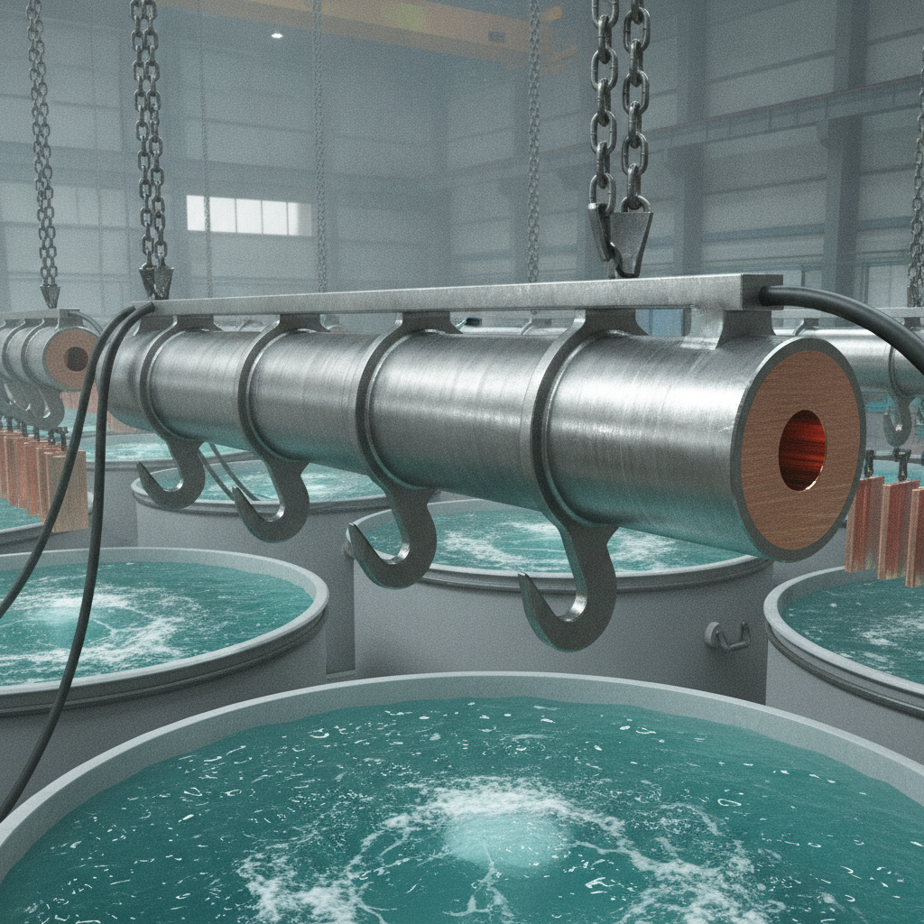 Titanium Clad Copper Hanger Bar For Mining And Mineral Processing Operations