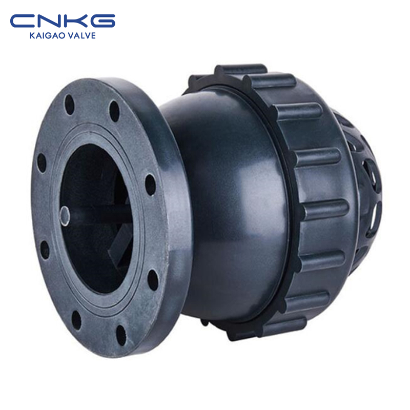 Valavu Yotsika ya CPVC, FRPP, PPH, PVDF, UPVC Flanged Bottom Valve-3.jpg