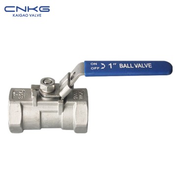 1PC nga Thread Ball Valve (WCB,CF8,CF8M)
