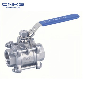 3PC nga DIN Thread Ball Valve