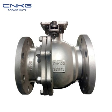 JIS Flanged Ball Valve (WCB,CF8,CF8M,Ti,Ni)