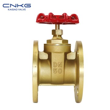Z45W-16T Manwal nga Balbula sa Ganghaan sa Brass nga Flange