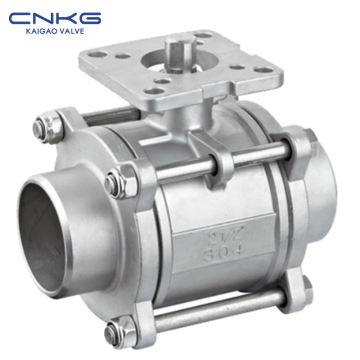 3PC Weld Ball Valve