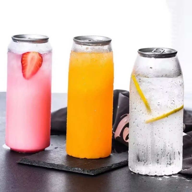 Custom PET can for cold coffee