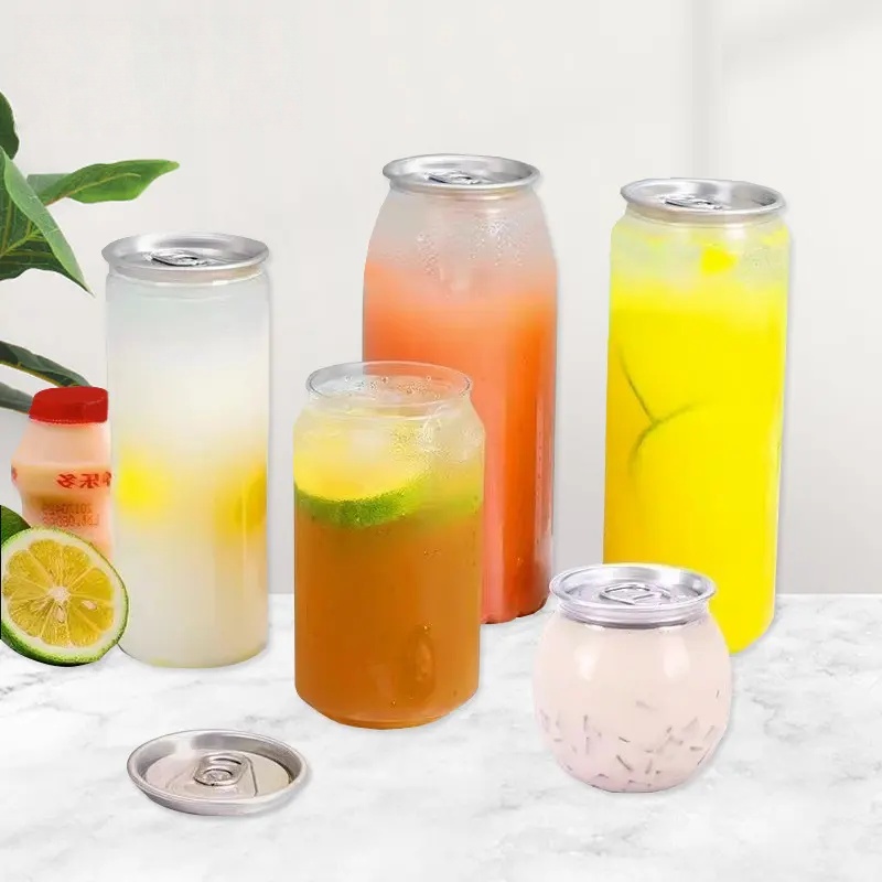 PET plastic can for Cold Brew Coffee