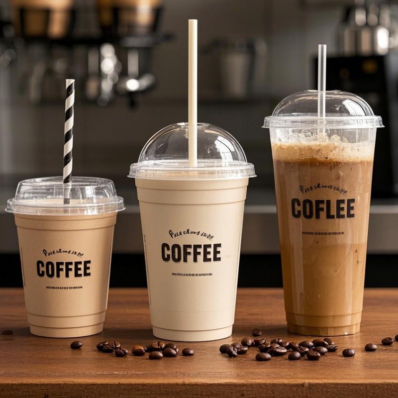 16oz Clear PET Plastic Cup