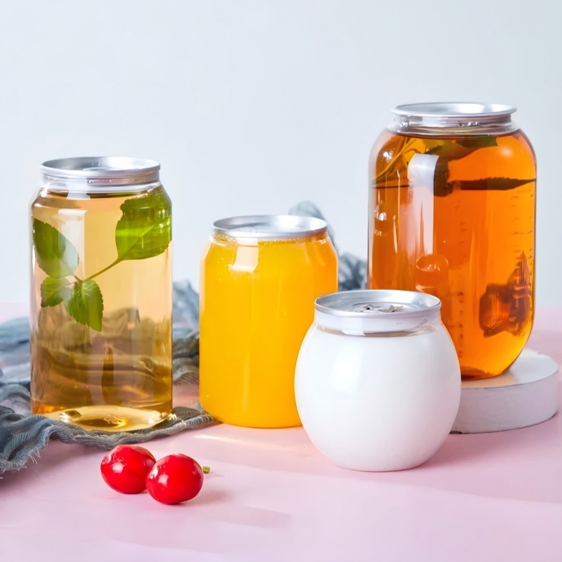 16oz pet plastic cans for energy drinks