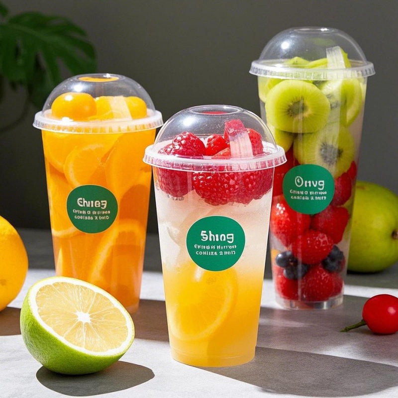 32oz PET Plastic Cups Wholesale
