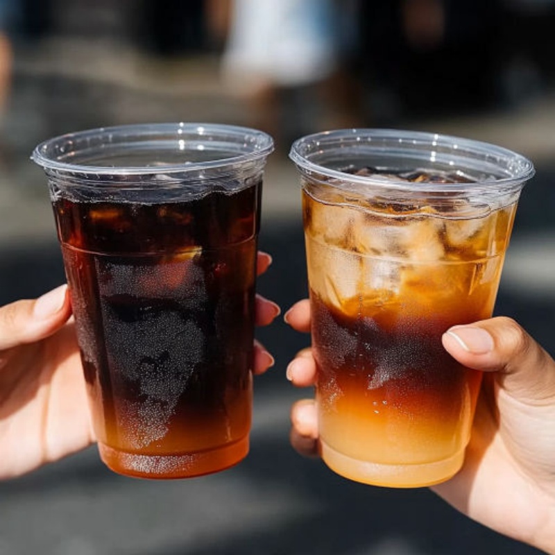 Gobelets PET en vrac pour cafés