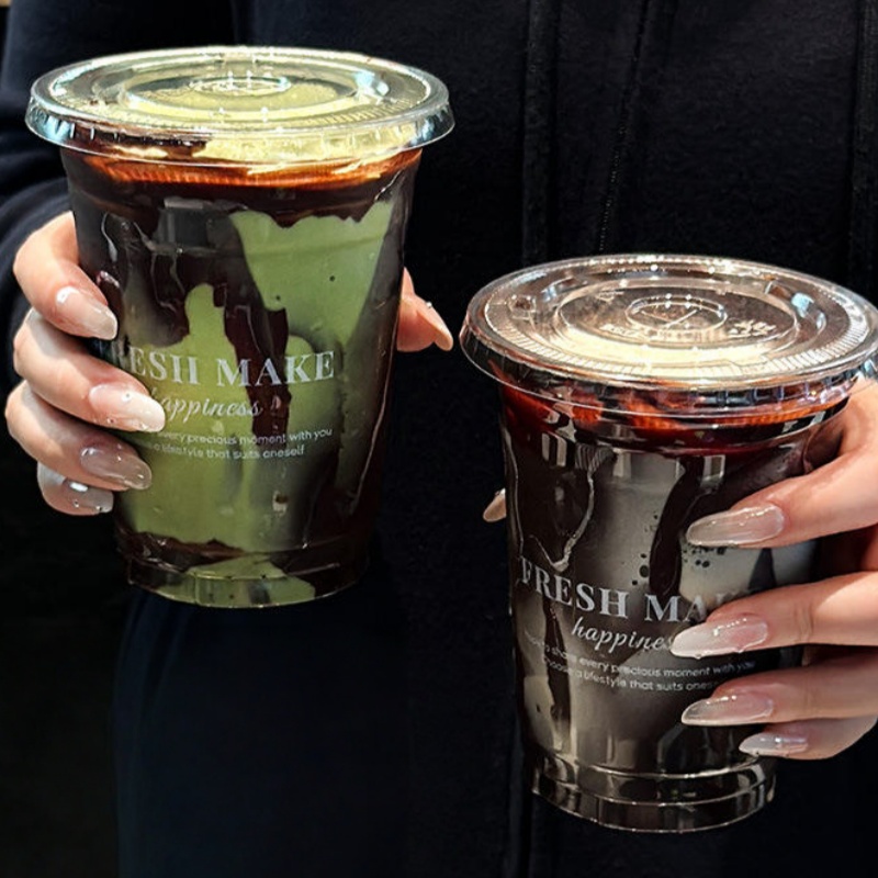 Crack resistant PET plastic cups