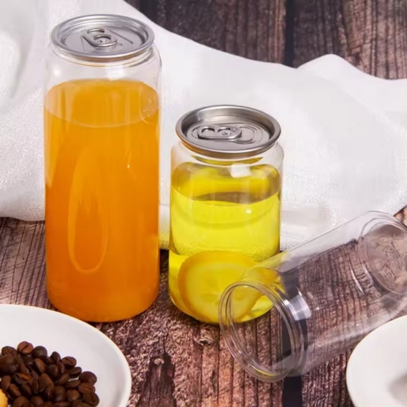 Balonlu çay ve boba içecekleri için PET kutular