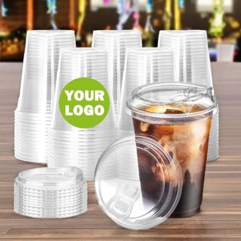 PET Plastic Cups With Logo