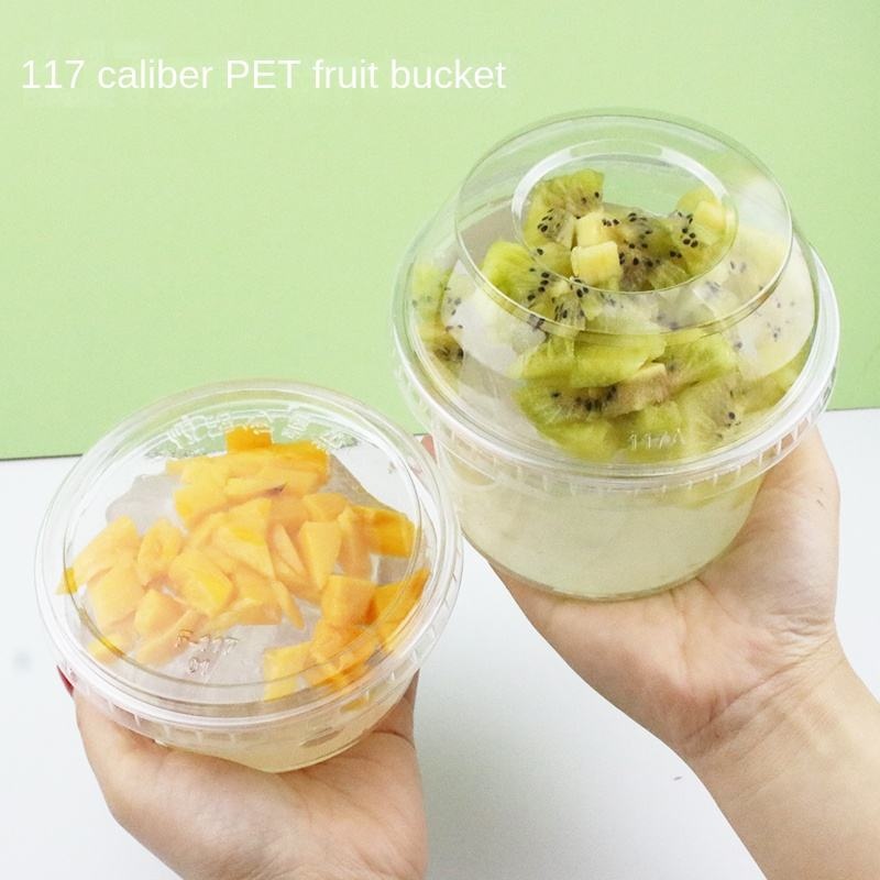 PET plastic deli fruit cups