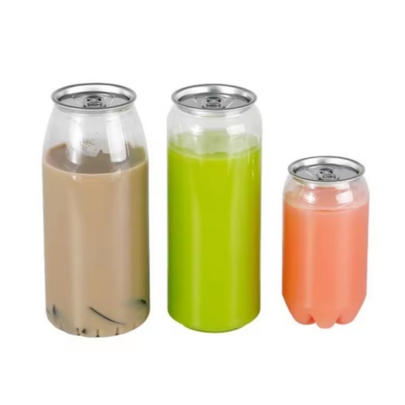 Plastic Beverage Cans With Stay On Tabs