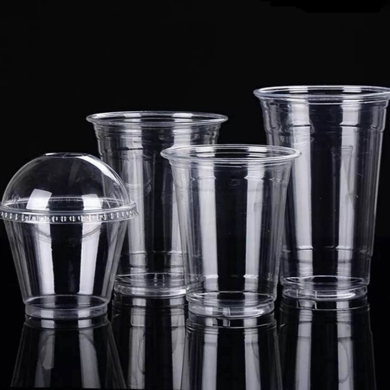 Gobelets en plastique PET à emporter avec couvercles2.jpg