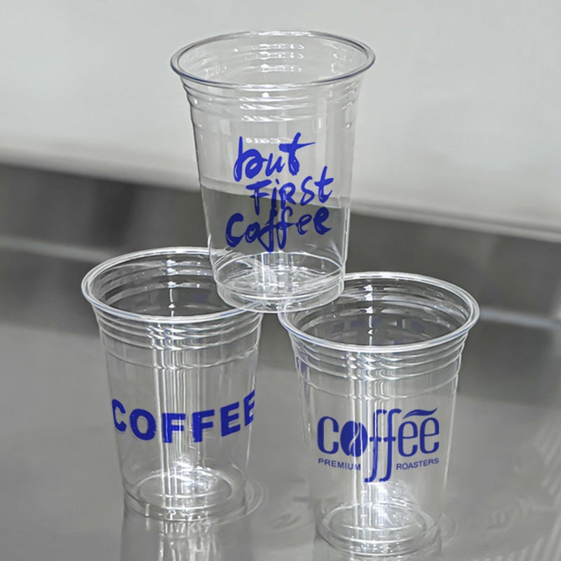 Transparent PET Plastic cold Cup