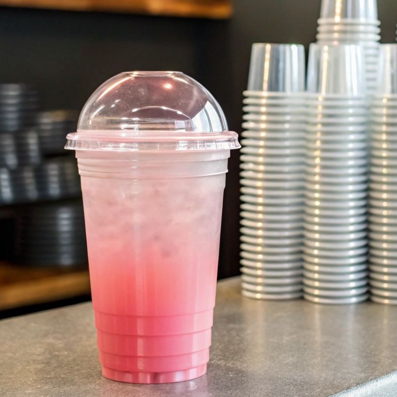 Ultra clear PET cold cup