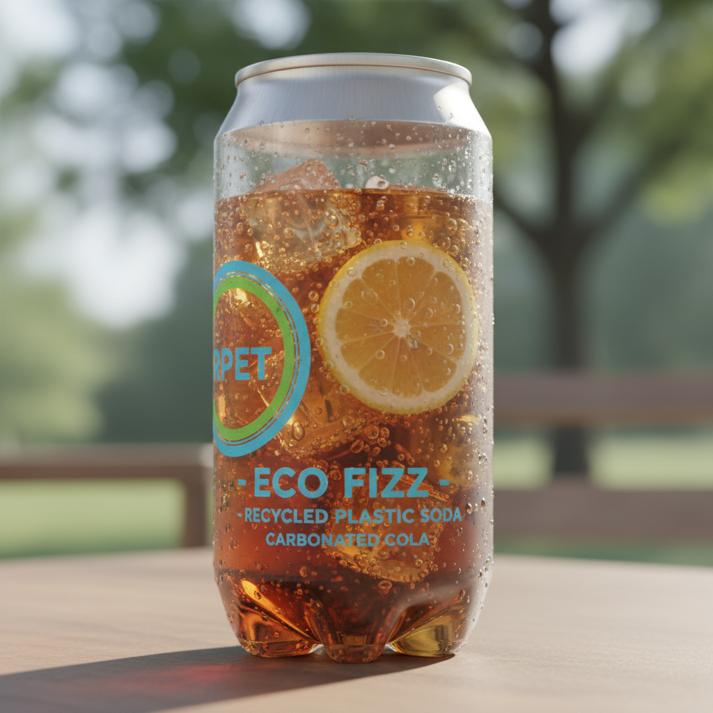Canette en plastique Rpet pour boissons gazeuses
