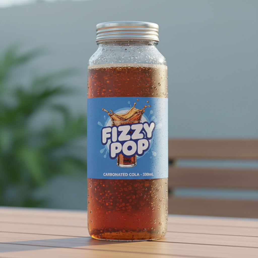 Bouteille PET pour boissons gazeuses