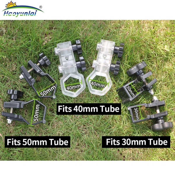 Plastic Clamp for Half-Wall Cross Bar – Fits 30/40/50mm Tubes