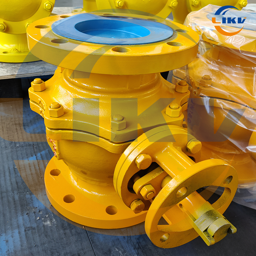Cast steel flange ball valve,...