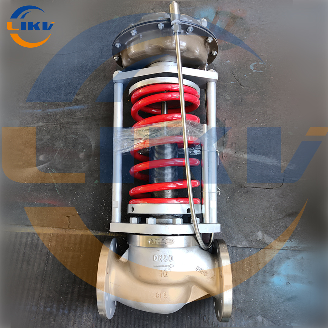 Self operated regulating valv...