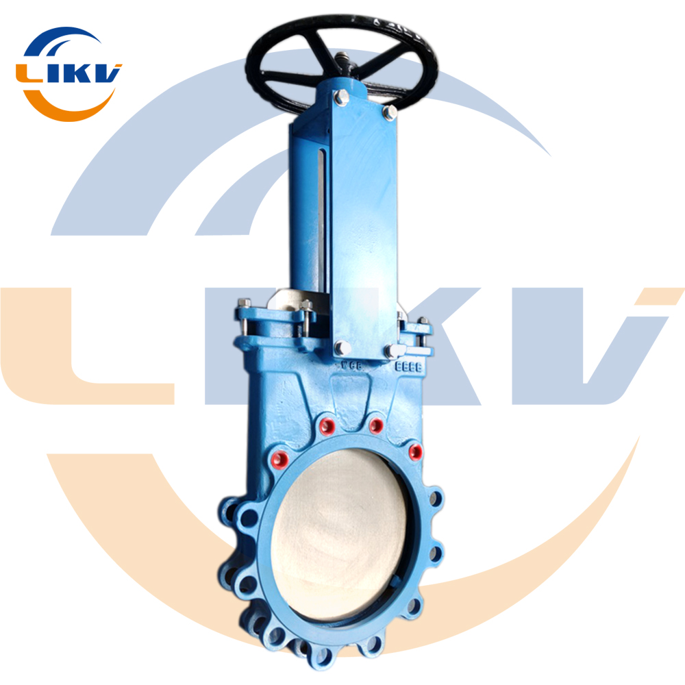 Manual plug valve, plum knife...